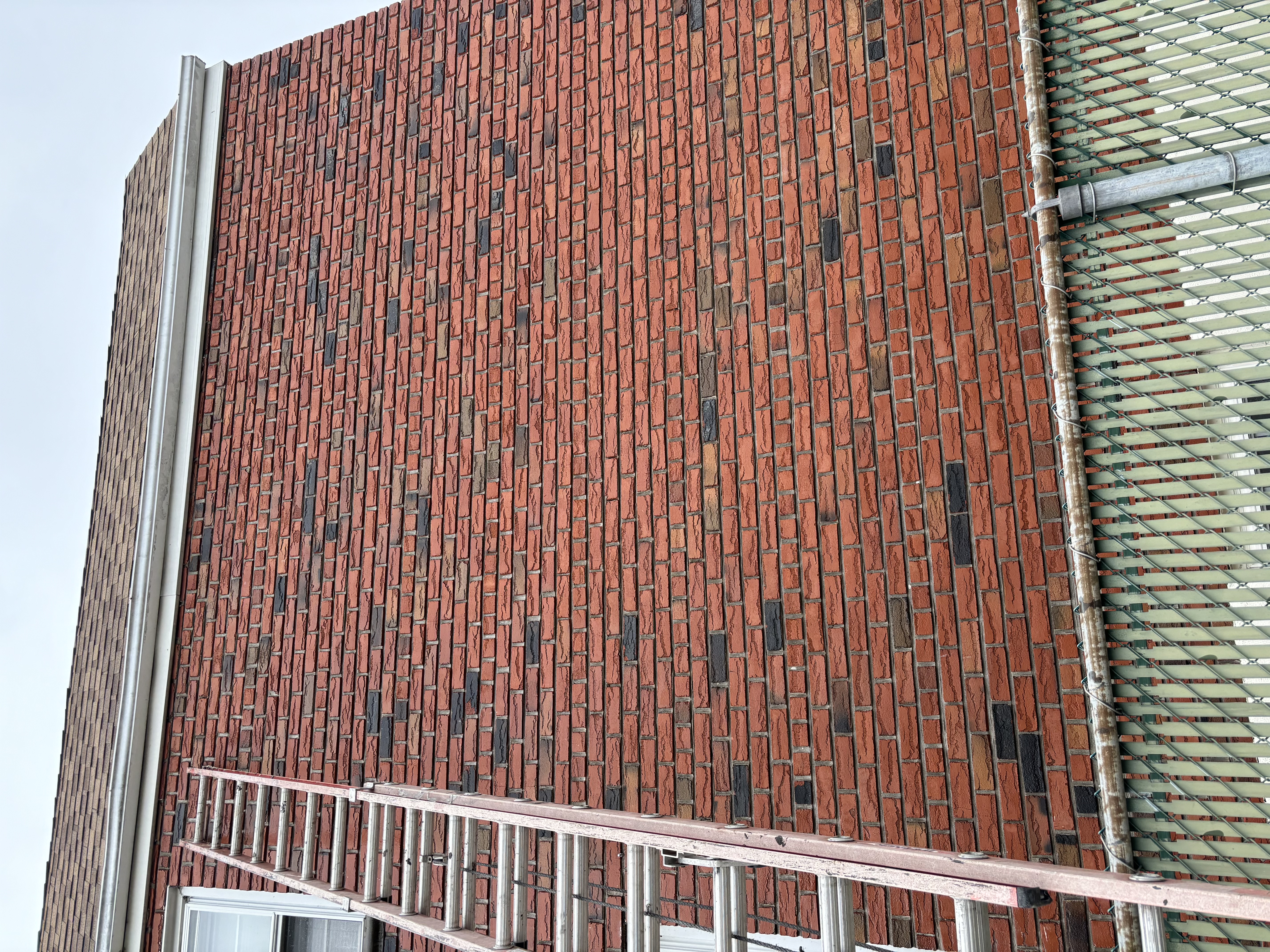 Professional brick wall construction